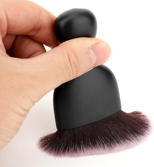 Car Detailing Brush, Soft Bristle Cleaning Brush, Scratch-Free Auto Duster Tool for Dashboard, Air Vents, Leather & Interior Cleaning (Black&White&Dark Brown)