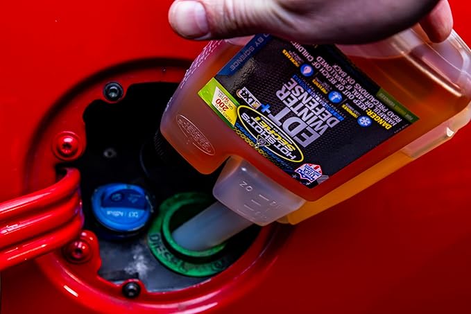 Hot Shot's Secret EDT+ Winter Defense, 7-in-1 Anti-Gel Diesel Fuel Additive, Prevents Gelling, Protects Diesel Fuel System, Diesel Additive Improves Cold Start, Boosts Cetane, 16oz, Packaging May Vary