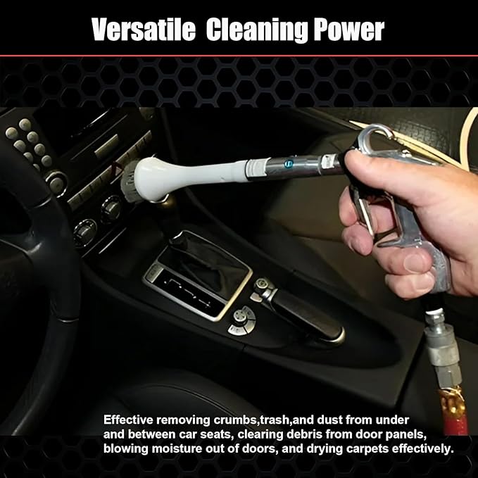 Air Blow Out Tool for Tornador, Z-014 High-Performance Car Air Blower for Fast Car Detailing, Quickly Cleans & Dries Hard-to-Reach Areas,Car Cleaning Gun Professionals Essential Tool