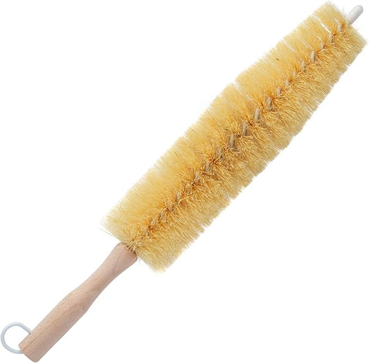 Nanoskin Ultra-Reach 17-Inch Professional Car Detailing Brush for Spokes, Wheels, Engines - Long Handle, Flexible Bristles, Scratch-Free Cleaning for Auto, Truck, Motorcycle