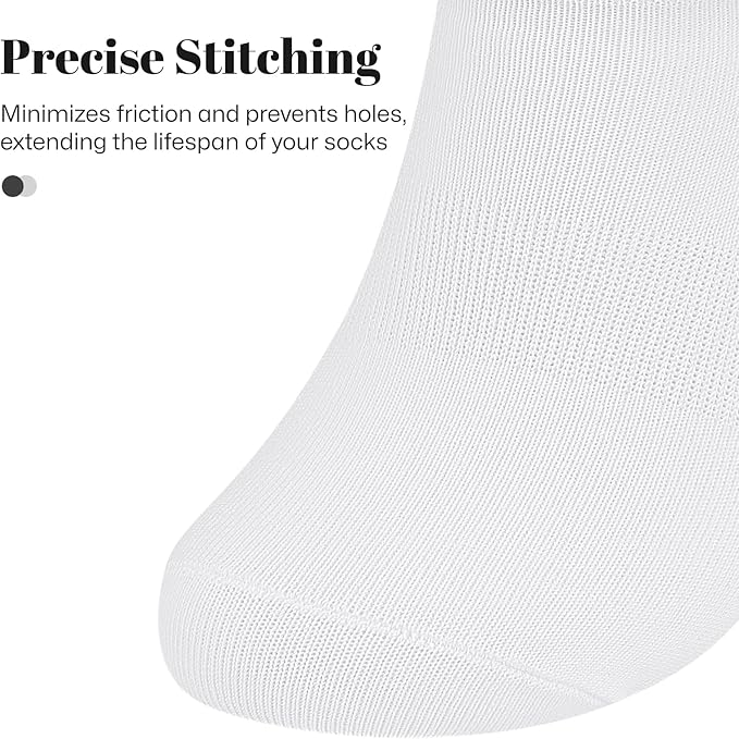 wernies No Show Socks Women Low Socks Non Slip Flat Boat Line 4/8 Pairs