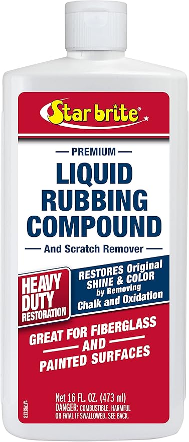 STAR BRITE Liquid Rubbing Compound 16 oz. Oxidation & Scratch Remover