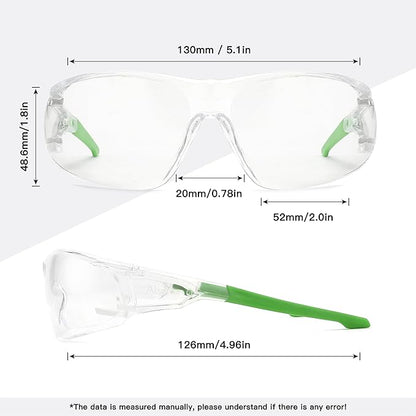 Alsenor Anti Fog Goggles Wrap-Around Shooting Safety Glasses Blue Light Blocking Protective Eyewear ANSI Z87 Cycling Glasses