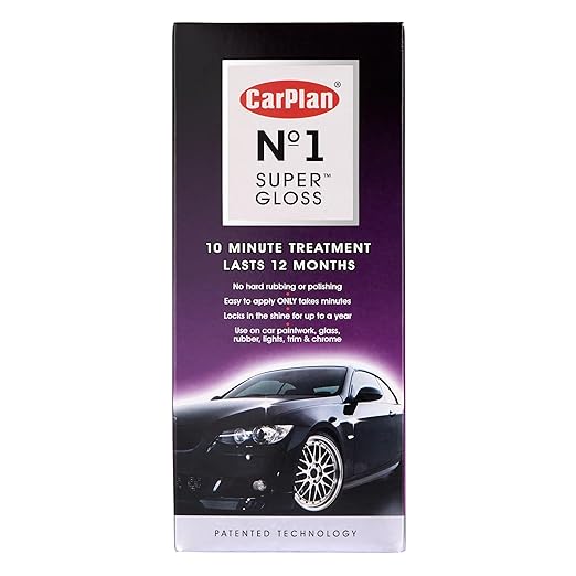 CarPlan No.1 Car Polish Wax, Super Gloss Sealant Kit, 21 Fl Oz