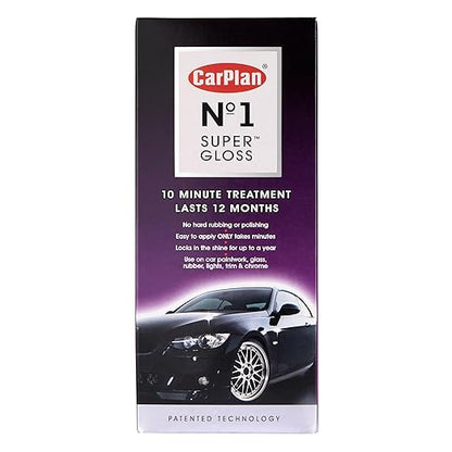 CarPlan No.1 Car Polish Wax, Super Gloss Sealant Kit, 21 Fl Oz