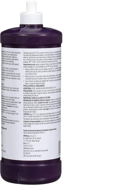 Perfect-It Perfect-It EX AC Rubbing Compound, 36060, Fast Cutting, High Performing, 1 qt (32 fl oz)