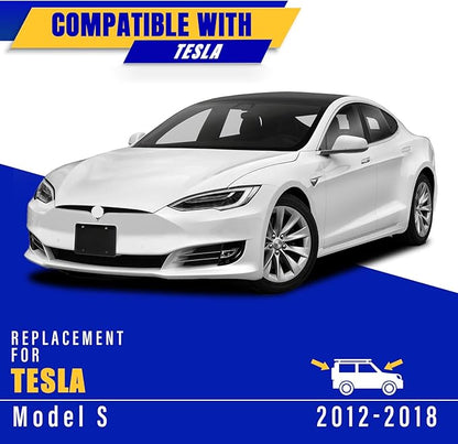 2 wipers Replacement For 2012-2018 2019 2020 Tesla Model S Original Equipment Replacement Windshield Wiper Blades - 28"/18" (Set of 2) Top Lock