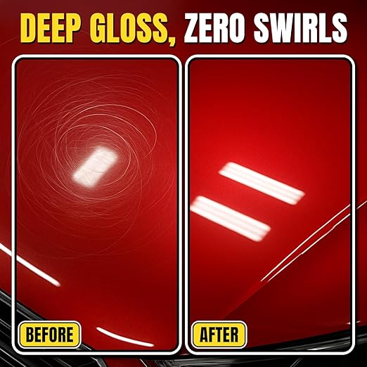 Scratch Remover – Car Scratch Repair & Swirl Remover for Vehicles – Deep Scratch Repair Compound & Polishing Solution – Car Paint Repair Kit for Clear Coat & Paint Restoration – 8 oz