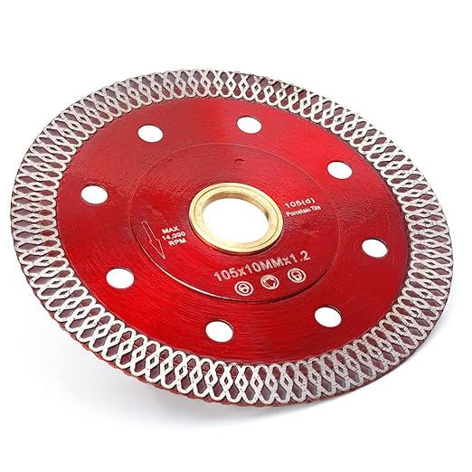 4 inch Diamond Porcelain Saw Blade for Cutting Porcelain Tiles……