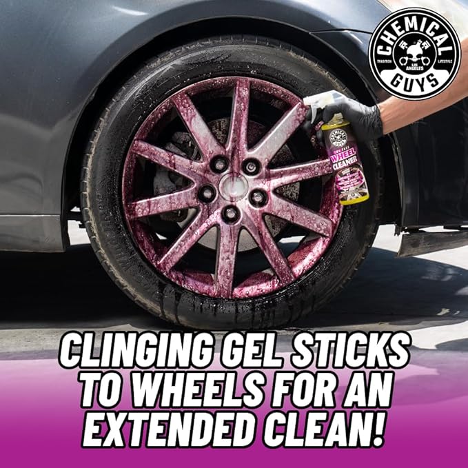 Chemical Guys Two Face Wheel Cleaner, Color Changing Wheel Cleaner, Safe for Cars, Trucks, SUVs, Motorcycles, RVs & More, Extra Large Size 32 fl oz - CLD30332