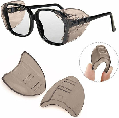 THE PERFECT PART 2 Pairs Side Shields For Eye Glasses Slip On Safety Glasses Shield Universal US