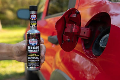 Lucas Oil 10977 High Mileage Fuel Treatment - 5.25 Ounce (Pack of 12)