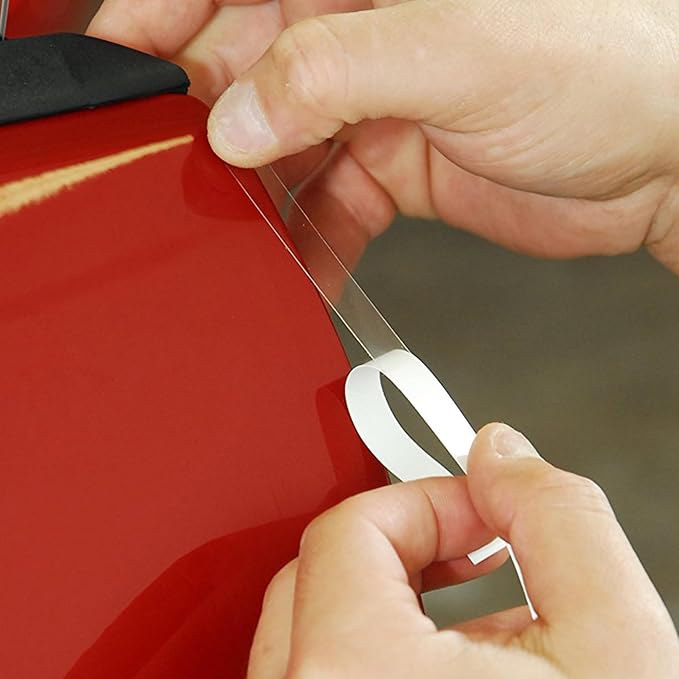 XPEL Door Edge Guard Protection Film Roll, 4-18" Strips - Car or Truck Doors, Protective Barrier Against Minor Scratches, Paint Chips, Door Edge Impact, and Dings - Prevents Damage and Possible Rust