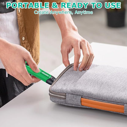 Mini Cordless Rotary Tool, Polishing Kit with 158 Accessories, Multi-Purpose Power Rotary Multi Tool for Polishing, Engraving, Sanding, Drilling, Etching, Cutting Grinding DIY Crafts