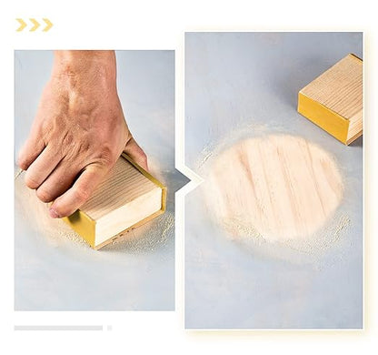 S SATC 800 Grit PSA Longboard Sandpaper 20 Yard Long Continuous Roll, 2-3/4" Wide Self Adhesive Stickyback Sanding Sheets for Automotive, Hand Sanding Blocks,Woodworking, Metal, Plastic