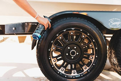 Better Than New | Summer Berry Scent | Tire Shine 16oz Bottle by Swags Sauce - Enhances The Natural Shine of Your Tires While Protecting Against Harmful UV Rays and Environmental contaminants.