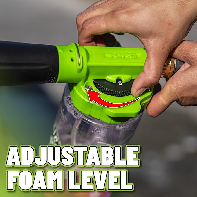 Chemical Guys TORQ Foam Blaster 6-Foaming Car Wash Attachment,Easy to Use,Sprays Thick Suds for Safe Washing Trucks,SUVs,Motorcycles, Vs& Other Vehicles -Works with Standard Garden Hose(Pack of 6)