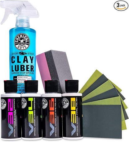 Chemical Guys Flex_443_9 Wet Sanding and Restoration Kit, 32 fl. oz