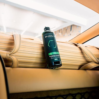 Blackline Automotive Extreme Foaming Car Shampoo - Extreme Ultra Foam Perfect for Ceramic Coatings - Compatible with Foam Cannon for Pressure Washer (16 FL Oz, Green Apple)