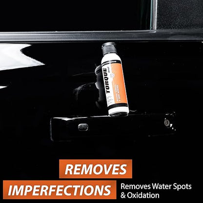 TORQUE DETAIL Reverse Car Scratch Remover & Paint Scratch Repair - Removes Water Spots & Paint Swirls - Fix Deep Scratches & Polish with All-in-One Paint Correction Compound That Works by Hand