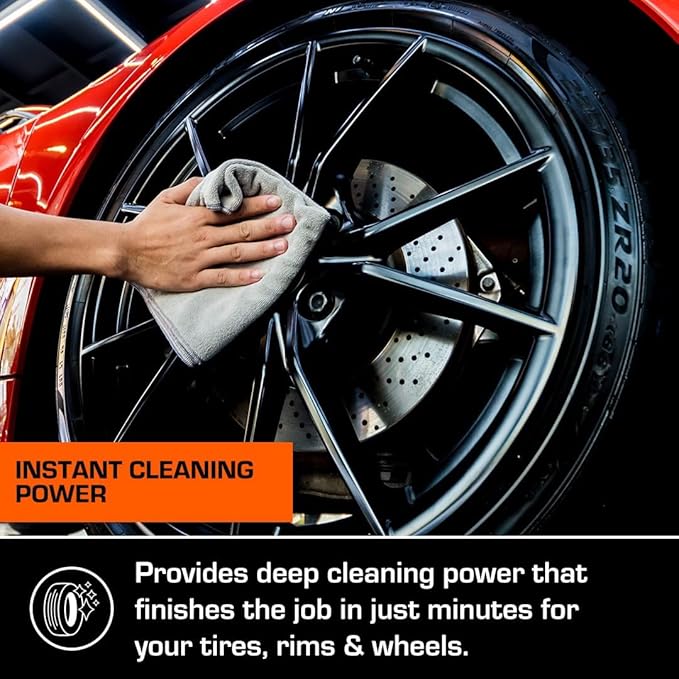 Ethos Handcrafted Car Care TOTAL Wheel & Tire Cleaning Kit