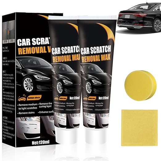 Scratch Remover for Vehicles, 2025 Upgrade Car Scratch Remover for Deep Scratches, Cars Polishing Wax Scratch Remover for Vehicles,Scratch Repair Paste,Car Paint Scratches Repair Kit(2)