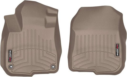 WeatherTech Custom Fit FloorLiners for Honda CR-V, CR-V Hybrid, 1st Row (4511101), Tan