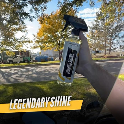 Legendary Glass Cleaner 16oz (2 Pack) - Auto Window Cleaner Spray for Car Windows & Windshield - No Streaks, Ammonia-Free, Tint Safe - Interior/Exterior Use