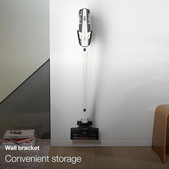 Miele Triflex HX2 Cordless Stick Vacuum Cleaner, 60 min runtime, Lotus White / Rose Gold