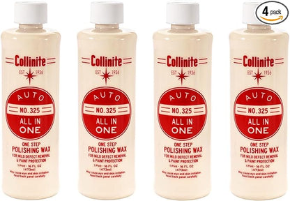 Collinite No. 325 All In One Polishing Wax, 16 Fl Oz - 4 Pack