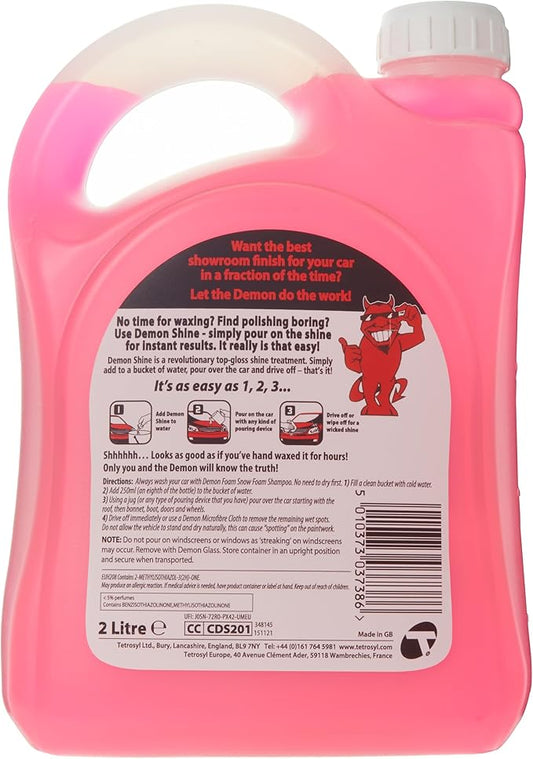 CarPlan Demon Shine 68 fl Oz (2L) - Pour On Shine