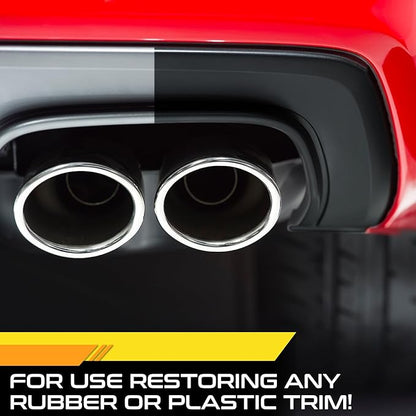 Formula 1 Black Gold, Long-Lasting Tire Shine Restores Glossy Black Color to Rubber and Plastic Trim, Water Resistant with UV Protection, 16 oz