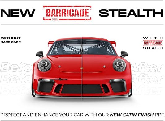 VViViD Barricade Premium 8 Year Stealth Satin Clear Paint Protection Film (12" x 240")