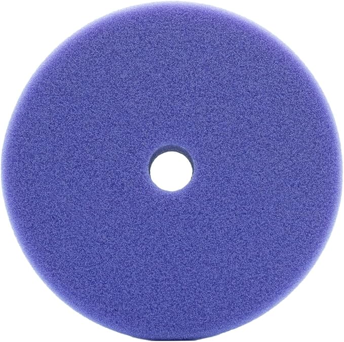 3D Light Purple Foam Polishing Pad | Professional Grade Foam for Polish, Glaze, Wax | Maximizes Paint Gloss | Car Care Detailing | Superior Finish for Automotive Painted Surfaces | 5.5” Round