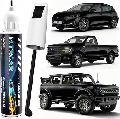 G1 Shadow Black Touch Up Paint for Ford,2-in-1 Scratch Repair Kit with 2PCS Disposable Micro Applicators, Quick & Easy Premium Scratch Remover for Deep Scratches