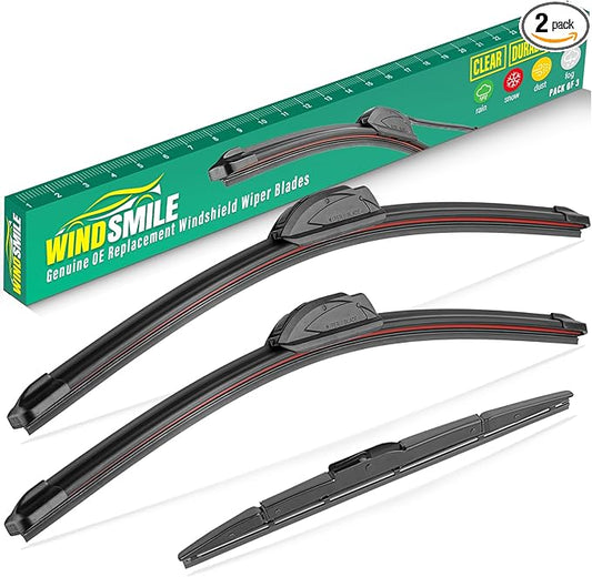 26" 16" 13" Windshield Wiper Blades Replacement for Honda CRV CR-V 2012 2013 2014 2015 2016 Premium All Weather Front Rear Wipers Set - OEM Quality (Pack of 3)