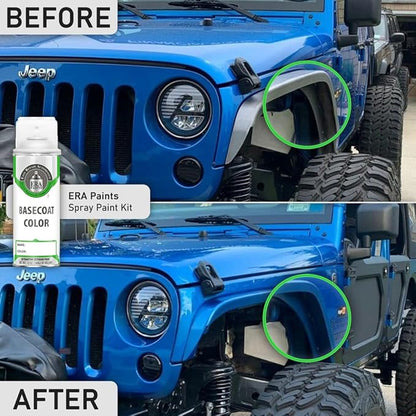 ERA Paints HP - Hi Performance White for FORD Exact Match Automotive Touch Up Paint Spray - 2K Pro Kit