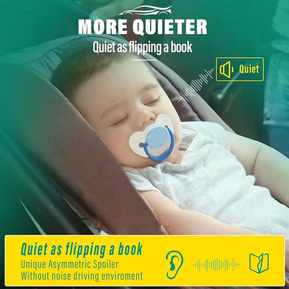 25" 22" 15" Windshield Wiper Blades Replacement for VW Volkswagen Tiguan 2018 2019 2020 2021 2022 2023 2024 2025 Premium All Weather Front Rear Wipers Set - OEM Quality (Pack of 3)