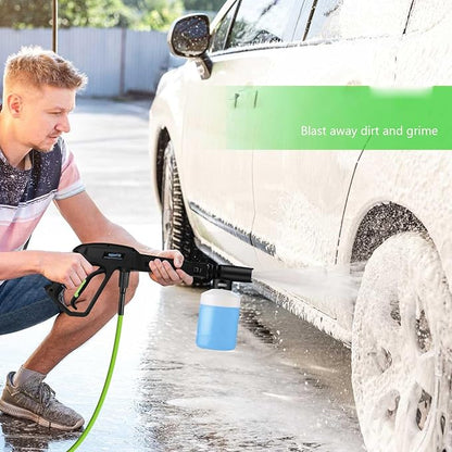 Pressure Washer 5000 PSI,2.8 GPM Power Washer with Foam Cannon,Portable Cleaner with 33ft Hose Reel,4 Nozzle Tips,and Soap Bottle for Cars/Home/Driveways/Patios/Decks/Fences(Dark Green)