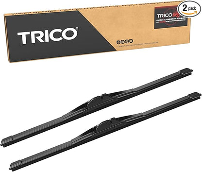 TRICO Signal Premium Silicone 22” + 21” Automotive Replacement Windshield Wipers Beam Blades with Exclusive Predictive Performance Indicator and 3X Longer Life for Select Vehicle Models, 2 Pack