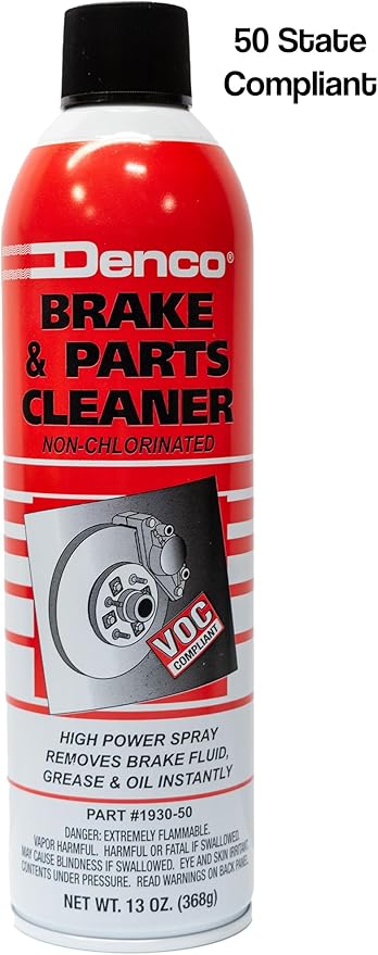 Denco # 1930-50 Brake & Parts Cleaner - 50-State Compliant - 13 OZ Per Can - Non-Chlorinated - 12 to 960 Cans/Case (176)