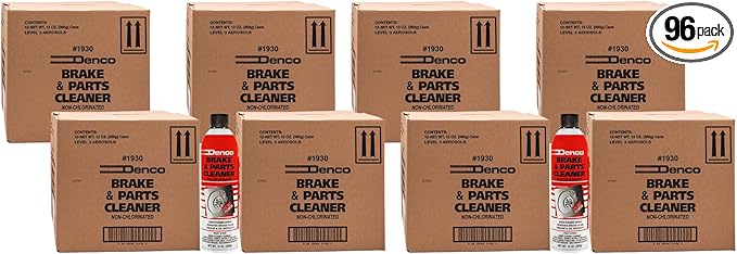 Denco #1930 Brake & Parts Cleaner - 13 OZ Net Wt - 15.3 FL OZ - 12 to 88 Pack (96)