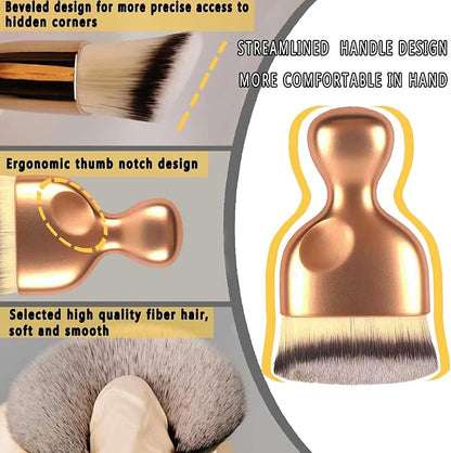 Car Interior Dusting Brush Auto Dust Sweeping Soft Detail Brush Mini Dash Duster for Car Interior Cleaning Brush for Car Air Vent & Dashboard Small Duster Car Detailing Brush Interior 2PCS