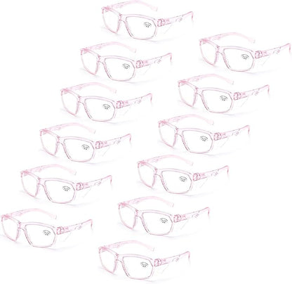 ProtectX Classic Safety Glasses, Anti-Fog Scratch Resistant Lenses, Protective Eyewear for Work, Indoor/Outdoor, ANSI Z87.1