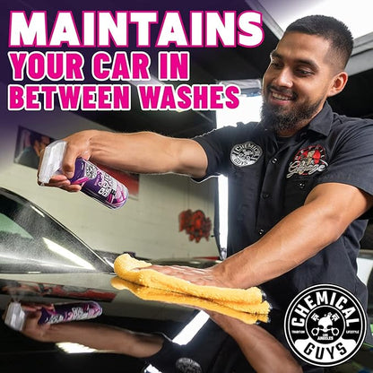 Chemical Guys WAC2111602 Synthetic Quick Detailer, Extreme Slick Polymer Detailer, Great for Cars, Trucks, SUVs, Motorcycles, RVs & More, 16 fl oz (2 Pack)