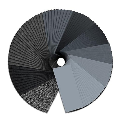100PCS Wet Dry Sandpaper,80 to 5000 Assorted Grit Sand Paper Sheets for Wood Furniture Finishing,Metal Sanding and Automotive Polishing