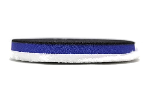 Maxshine 5" Universal Microfiber Polishing Foam Pad for Cutting – Ultra-Soft Microfiber with Hook & Loop – Compatible with DA & Rotary Polishers – Ideal for Paint Correction