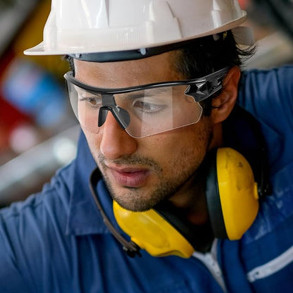 OXG 12 Pack Safety Glasses for Men Women, ANSI Z87.1 Work Glasses Scratch Impact Resistant Lens Protective Eyewear
