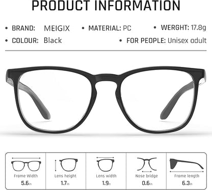 Stylish Safety Glasses, Clear Anti-Fog Anti-Scratch Protective Glasses For Men And Women