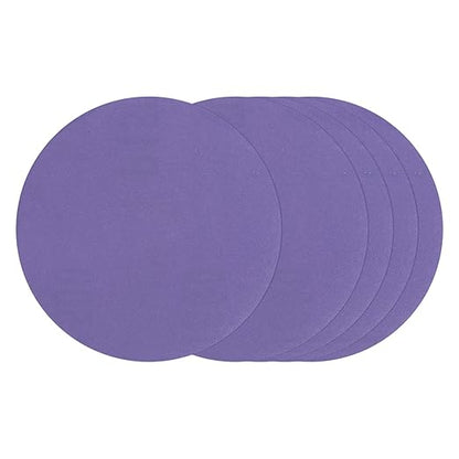 Kozelo 40 Pcs Sanding Discs 3 Inch 1500 Grit Hook and Loop Random Orbital Sandpapers Suitable for Drywall Sander Wood Metal Furniture, Purple